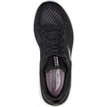 Skechers Go Walk Workout Walker Outpace Sneakers Nere/Lavanda Da Donna In Poliestere