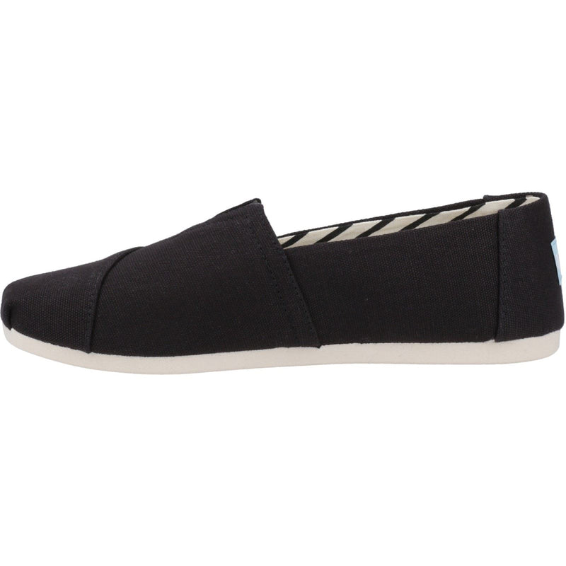 TOMS Alpargata Espadrillas Nere Da Donna In 100% Cotone