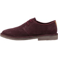 Hush Puppies Scout Scarpe Stringate Uomo In Camoscio Bordeaux