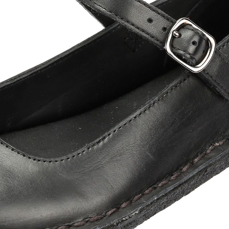 Clarks Originals Desert Jane Scarpe Nere Da Donna In Pelle