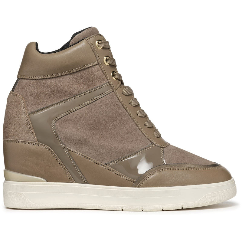 Geox D Maurica Sneakers Da Donna Color Taupe Scuro