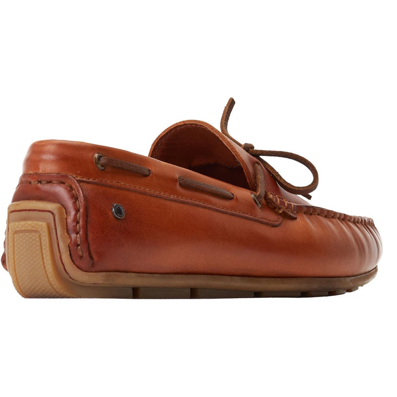 Base London Brooks Scarpe Da Uomo In Pelle Color Cuoio Bruciato