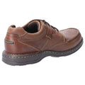 Hush Puppies Randall II Scarpe Stringate Da Uomo In Pelle Marrone.