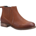 Hush Puppies Edith Stivali In Pelle Da Donna Color Cammello.