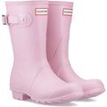 Hunter Original Short Stivali Da Pioggia Rosa Nectar In Gomma Da Donna