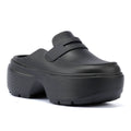 Crocs Stomp Mocassini Neri Da Donna