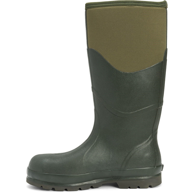 Muck Boots Chore 2K Stivali Di Gomma Wellington Con Fodera In Lana Muschiata