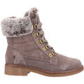 Hush Puppies Florence Stivali Da Donna In Pelle Color Taupe