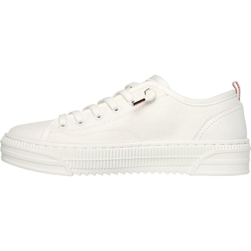 Skechers BOBS Copa Sneakers Da Donna In Tessuto Color Panna