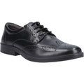 Hush Puppies Nolan Scarpe Nere In Stile Brogue In Pelle Da Uomo