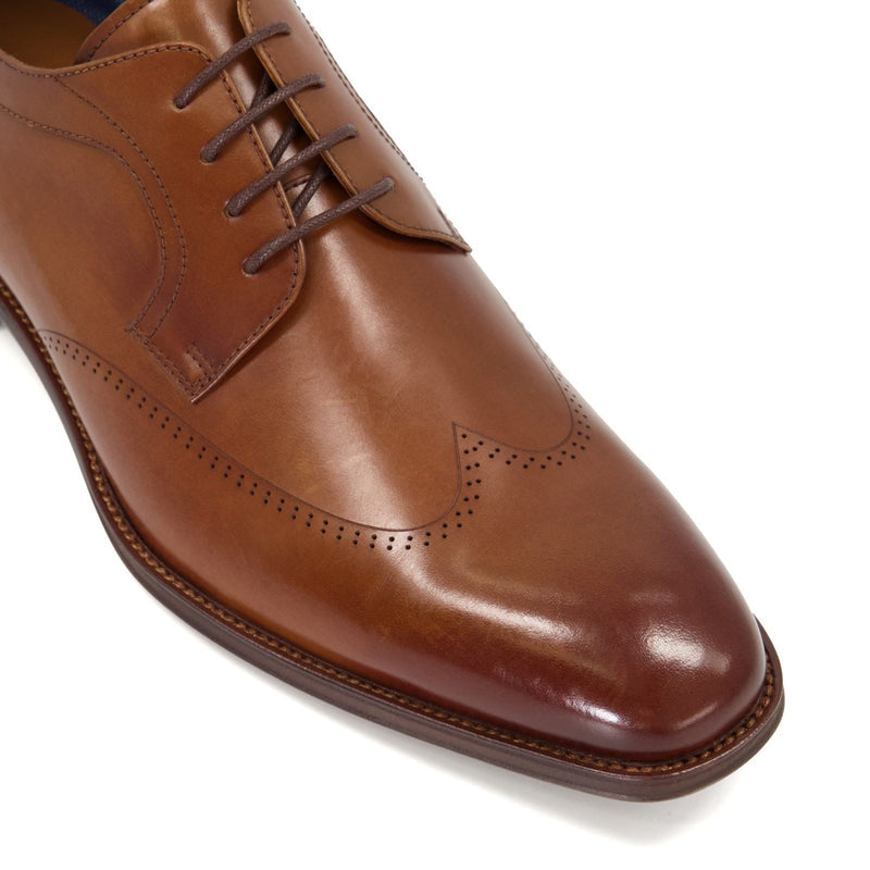 Dune Sheath Scarpe In Pelle Color Cuoio Da Uomo Stile Oxford