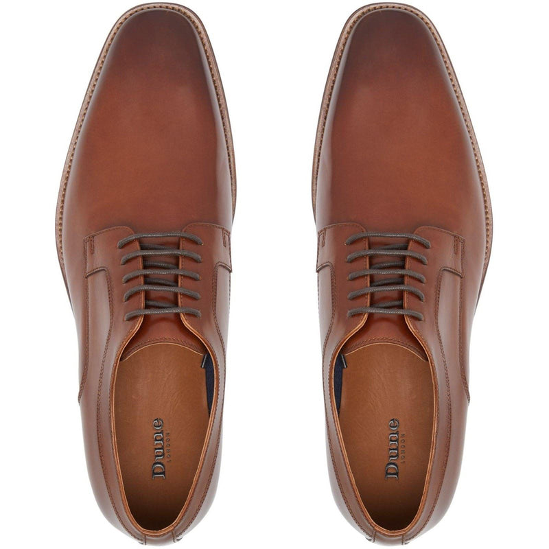 Dune Sparrows Scarpe In Pelle Marrone Oxford Da Uomo