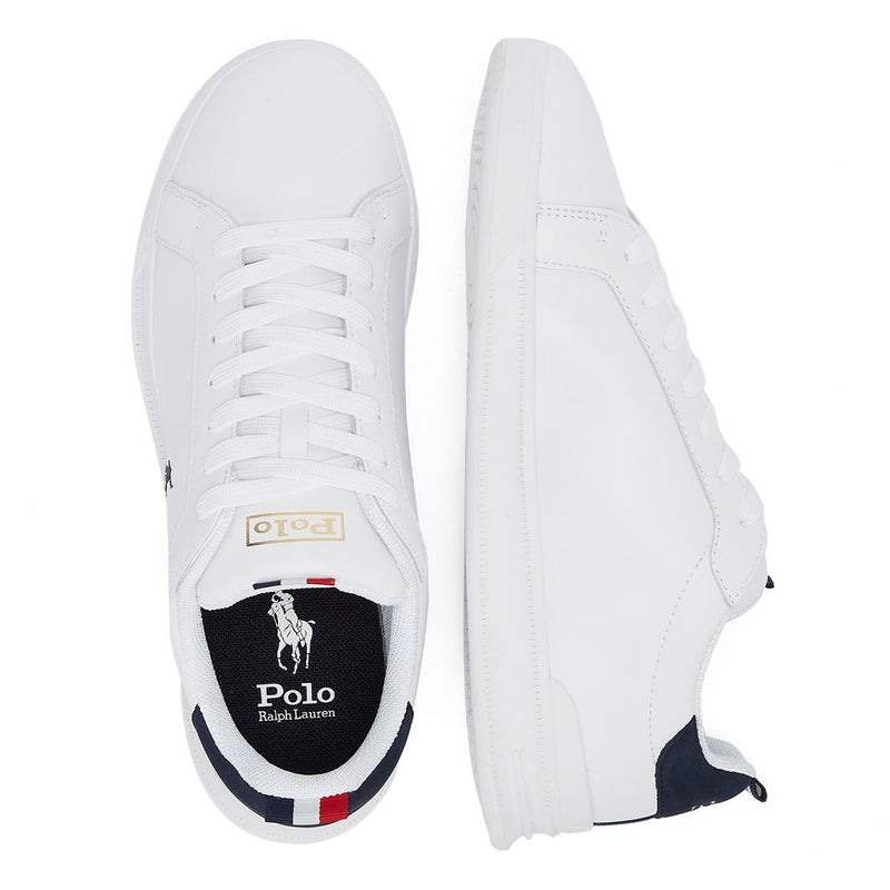 Ralph Lauren Sneakers Basse Hrt Ct Ii Bianche