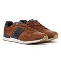 Ben Sherman Owen Retro Scarpe Da Ginnastica Marroni Da Uomo