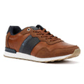 Ben Sherman Owen Retro Scarpe Da Ginnastica Marroni Da Uomo