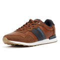 Ben Sherman Owen Retro Scarpe Da Ginnastica Marroni Da Uomo