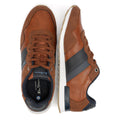 Ben Sherman Owen Retro Scarpe Da Ginnastica Marroni Da Uomo