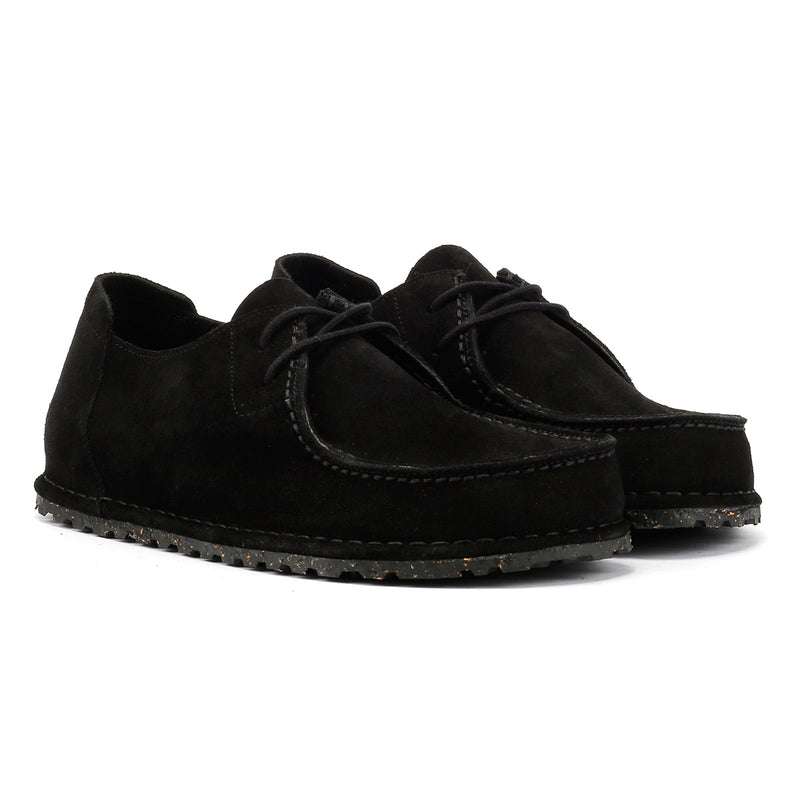 Birkenstock Utti Scarpe Da Uomo In Camoscio Nero