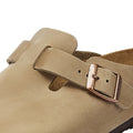 Zoccoli Birkenstock Boston Waxy Tabacco Marrone