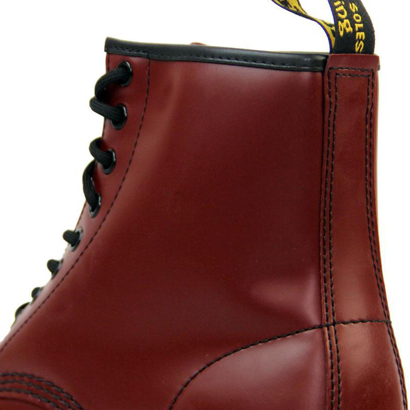 Dr. Martens 1460 Smooth Donna Stivali in pelle rosso ciliegia