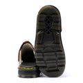 Dr. Martens Zebzag Warmlined Scarpe Comode Marroni In Camoscio