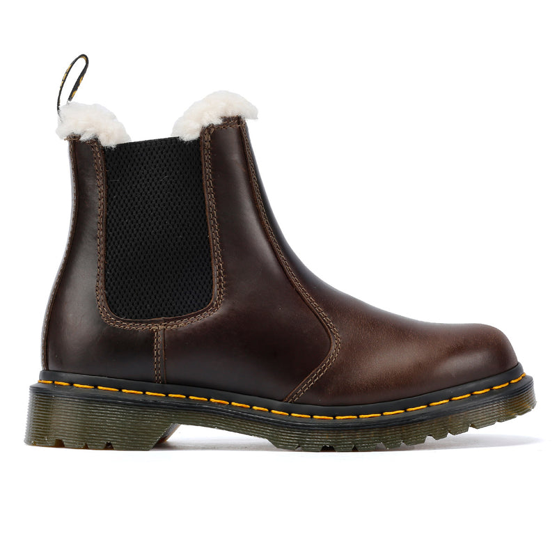 Dr. Martens 2976 Leonore Stivali Da Donna Marroni In Pelle