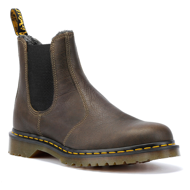 Dr. Martens 2976 WL Grizzly Stivali Marrone In Pelle