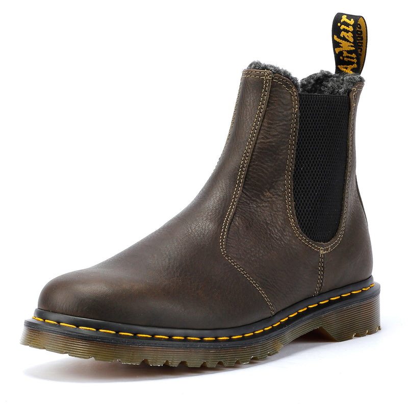 Dr. Martens 2976 WL Grizzly Stivali Marrone In Pelle