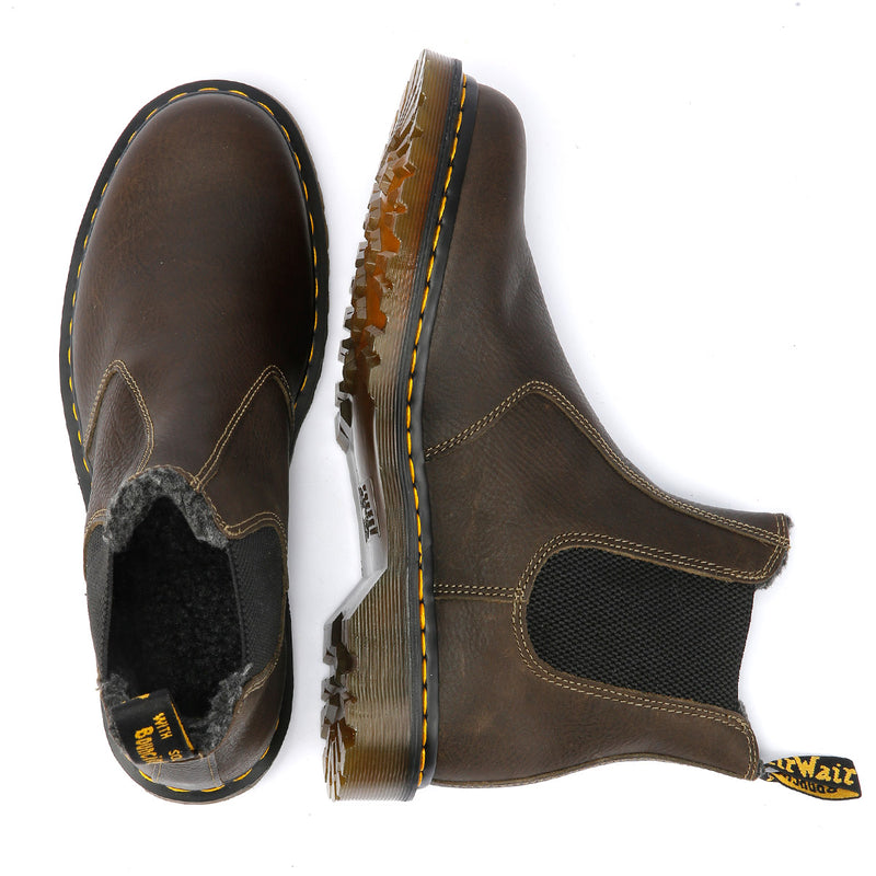 Dr. Martens 2976 WL Grizzly Stivali Marrone In Pelle