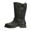 Hush Puppies Winnie Stivali Da Donna In Pelle Nera