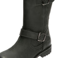 Hush Puppies Winnie Stivali Da Donna In Pelle Nera