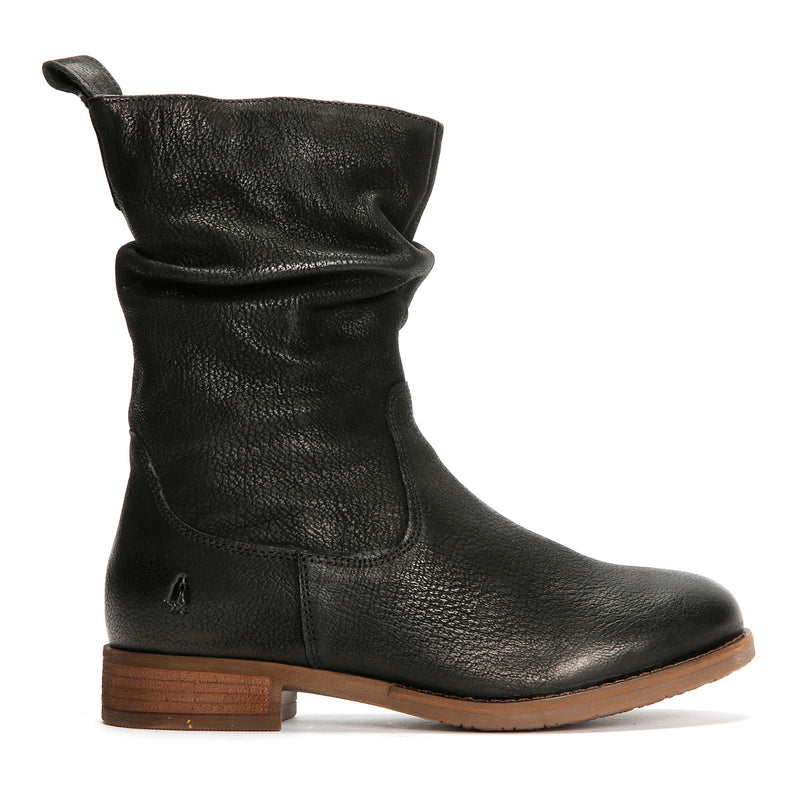 Hush Puppies Emilia Stivali Da Donna In Pelle Nera
