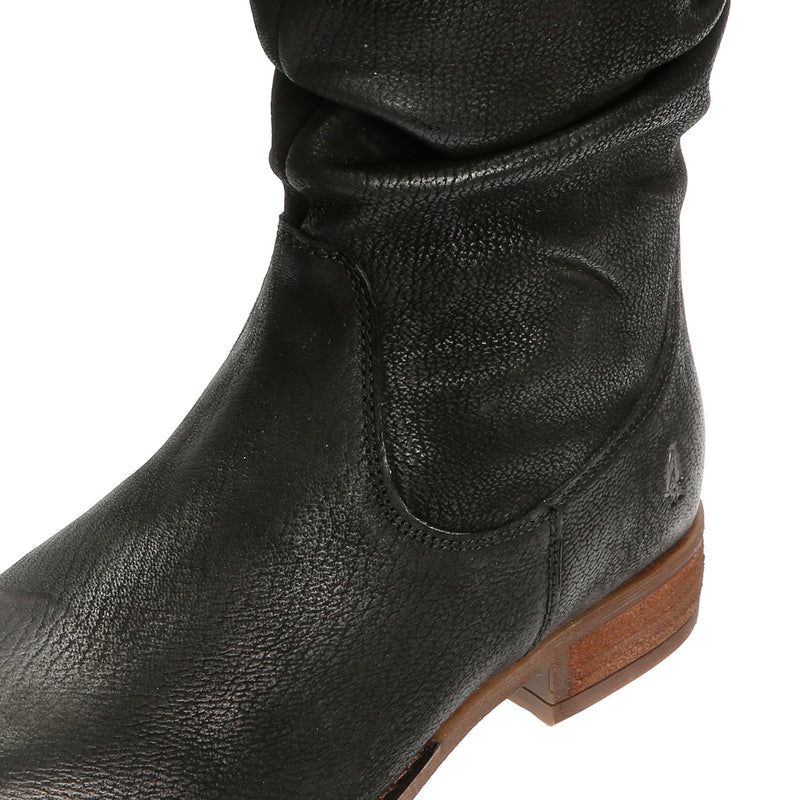 Hush Puppies Emilia Stivali Da Donna In Pelle Nera