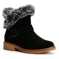 Hush Puppies Hannah Stivali Da Donna In Pelle Scamosciata Neri