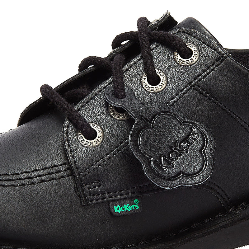 Kickers Uomo Kick Lo Scarpe in pelle nera