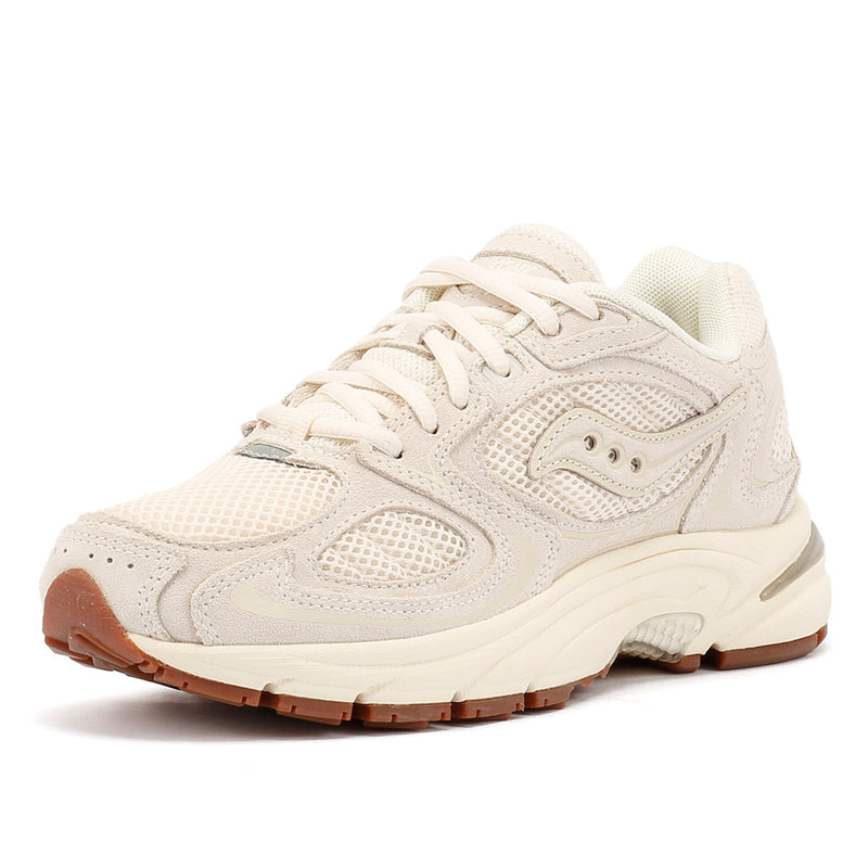 Saucony Grid Jazz 9 Sneakers In Camoscio Avorio