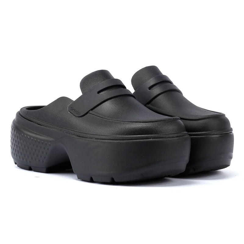 Crocs Stomp Mocassini Neri Da Donna