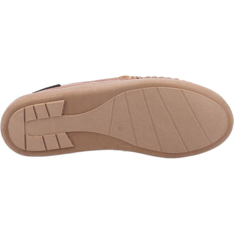 Hush Puppies Ace Pantofole Da Uomo In Pelle Color Cammello