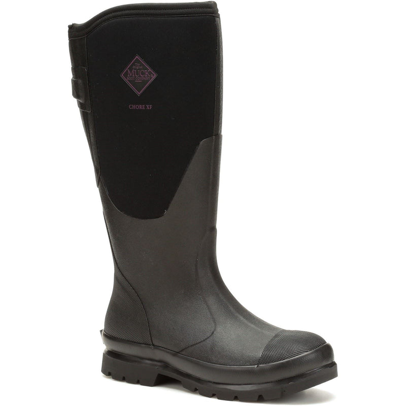 Muck Boots Chore XF Stivali In Gomma Nera Da Pioggia