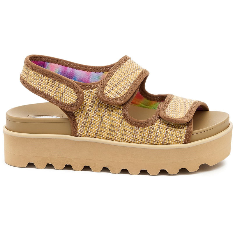 Rocket Dog Balmy Raffia Sandali Naturali Da Donna In Tessuto