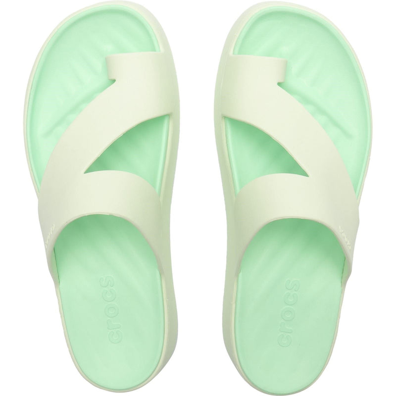 Crocs Getaway Platform Sandali Da Donna In Tinta Giada In Termoplastica