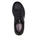 Skechers Go Walk Workout Walker Outpace Sneakers Nere/Lavanda Da Donna In Poliestere