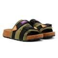 Flower Mountain Niwa Slider Nylon Verde Ciabatte