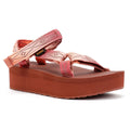 Teva Flatform Universal Sandali Rossi Da Donna