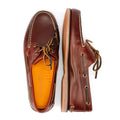 Timberland Classic 2 Eye Scarpe In Pelle Marrone Con Lacci Da Uomo