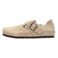 Birkenstock London Scarpe Comode In Camoscio Beige