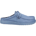 HEYDUDE Wally Slip Canvas Pantofole Blu In Cotone Al 100% Da Uomo