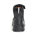 Muck Boots Apex Mid Zip Stivali In Gomma Nera/Ombra Scura.