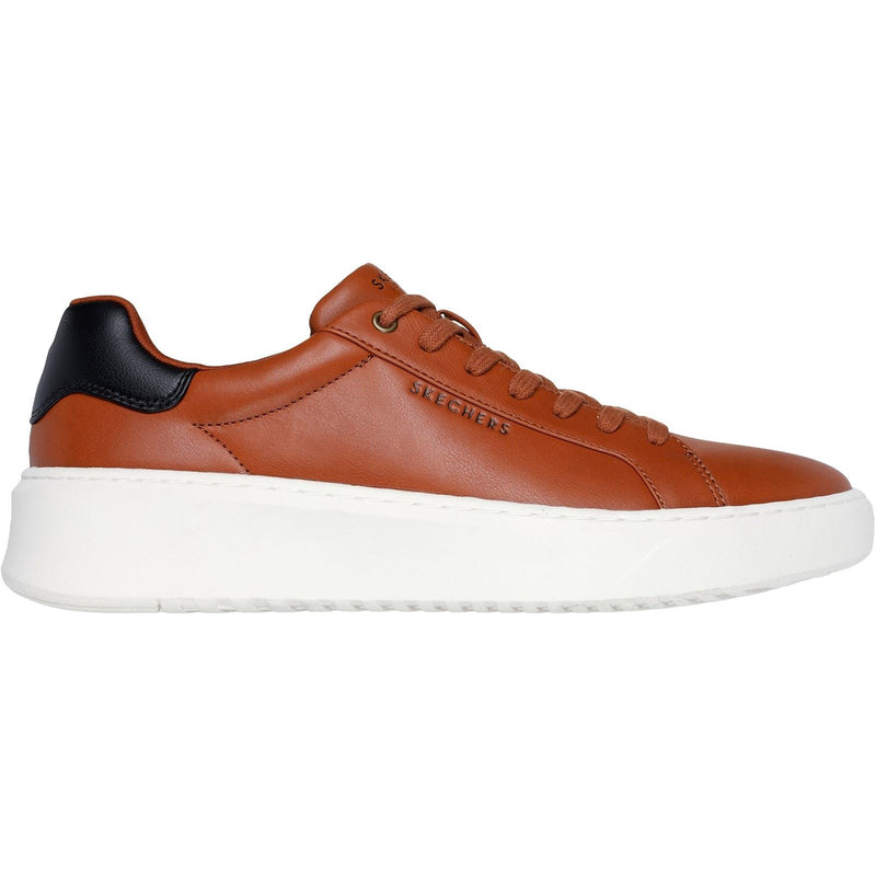 Skechers Court Break Suit Sneaker Sneakers Sintetiche Da Uomo Color Cognac