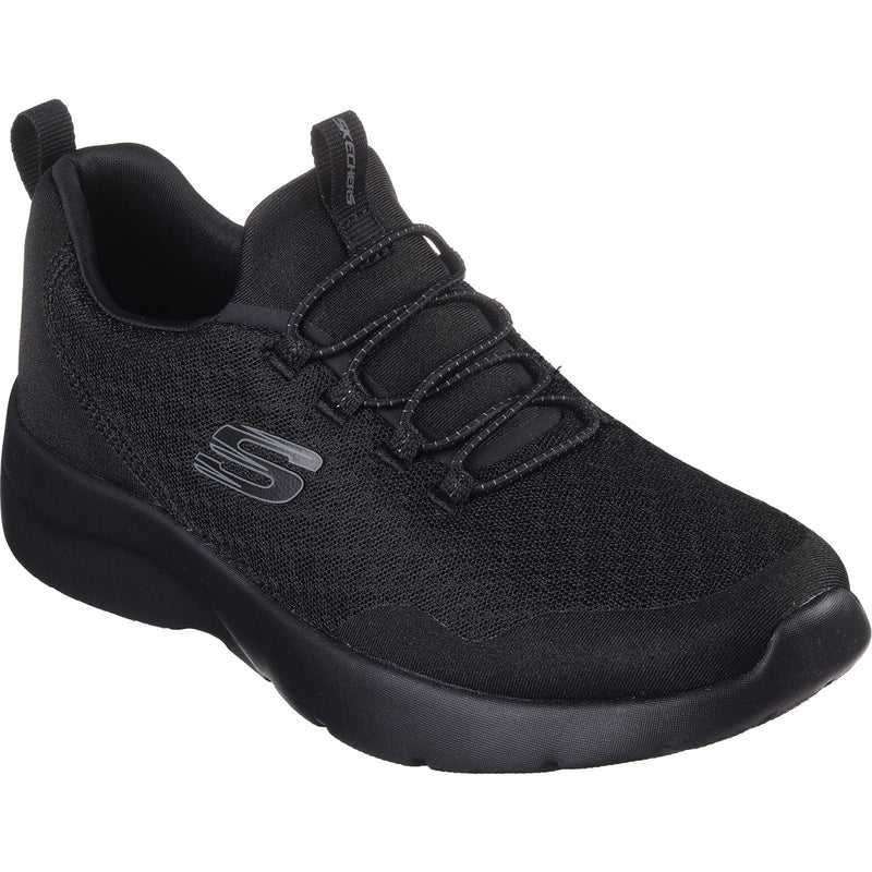 Skechers Dynamight 2.0 Real Smooth Sneakers Nere Da Donna In Poliestere